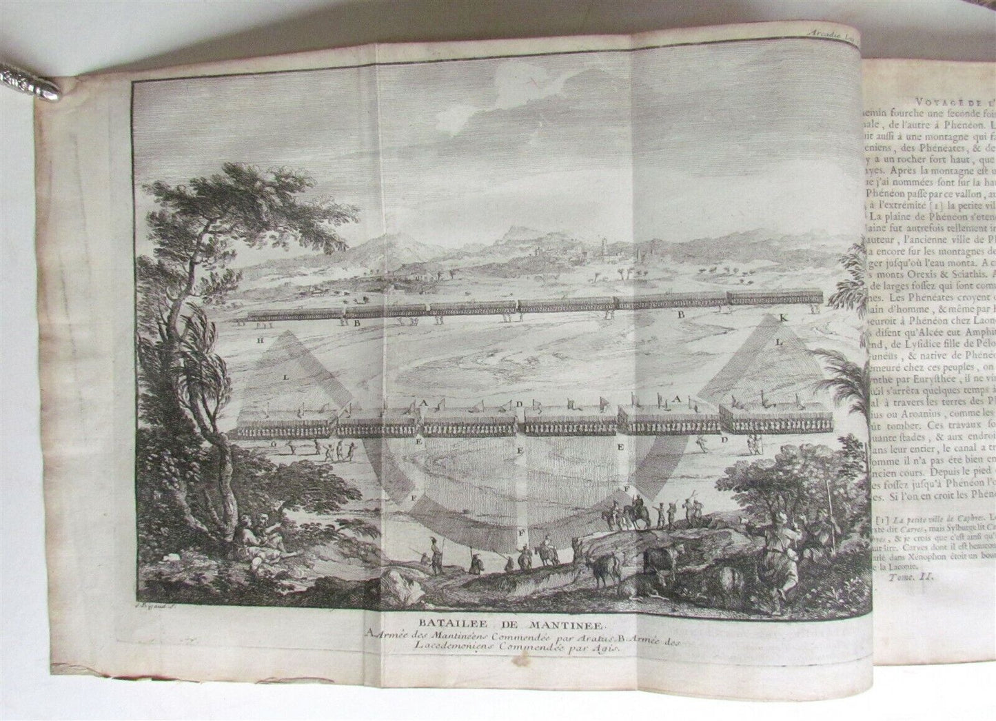 1731 Pausanias ou Voyage de La Grece antique in French ILLUSTRATED