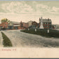 BENNINGTON NH THE SQUARE ANTIQUE POSTCARD