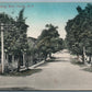 PARISH NY MAIN STREET ANTIQUE POSTCARD