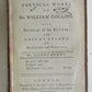 1765 POETICAL WORKS of WILLIAM COLLINS by J. LANGHORNE ANTIQUE in ENGLISH