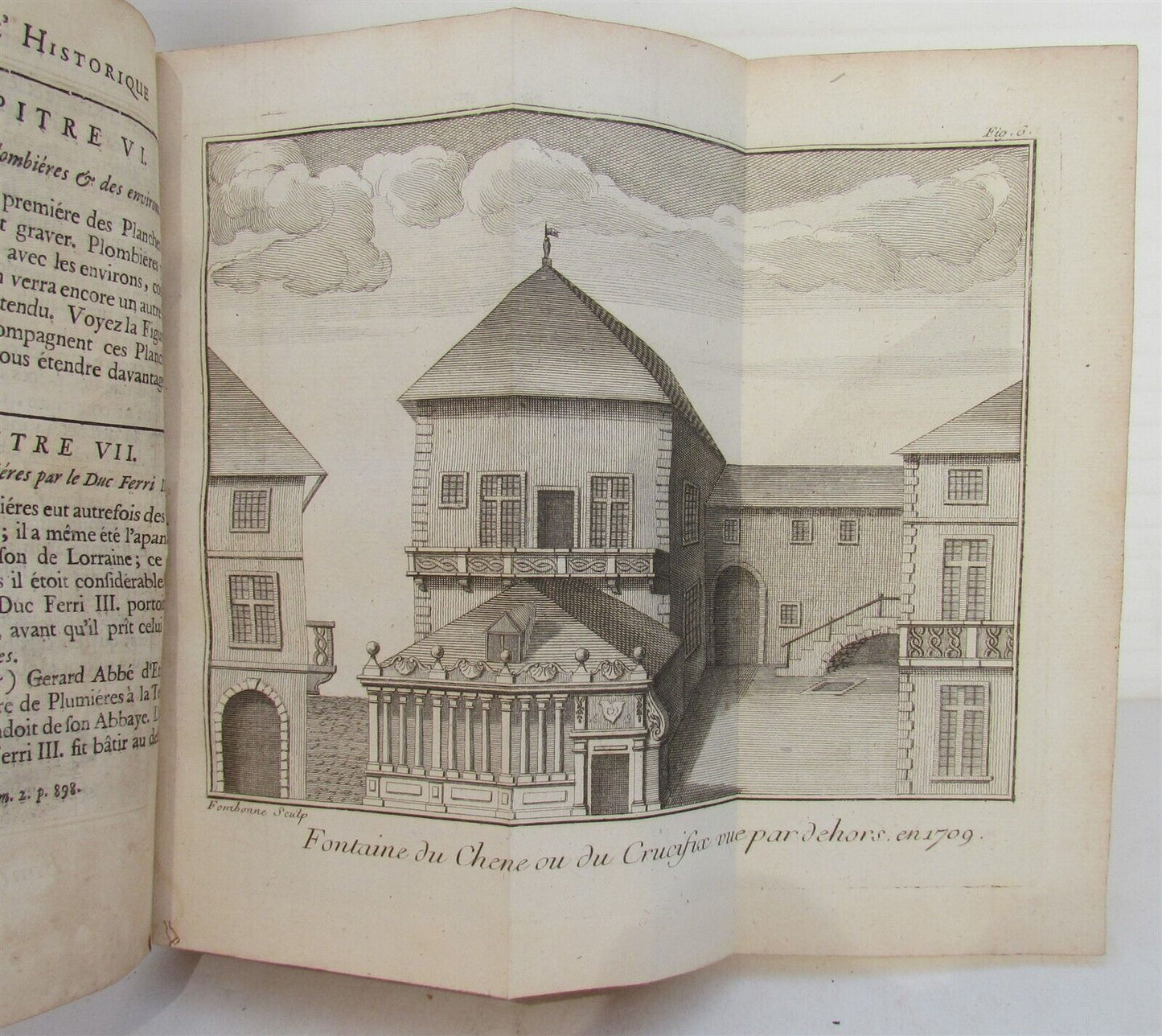 1748 ARCHITECTURE TREATISE on THERMAL WATERS antique ILLUSTRATED w/10 ENGRAVINGS