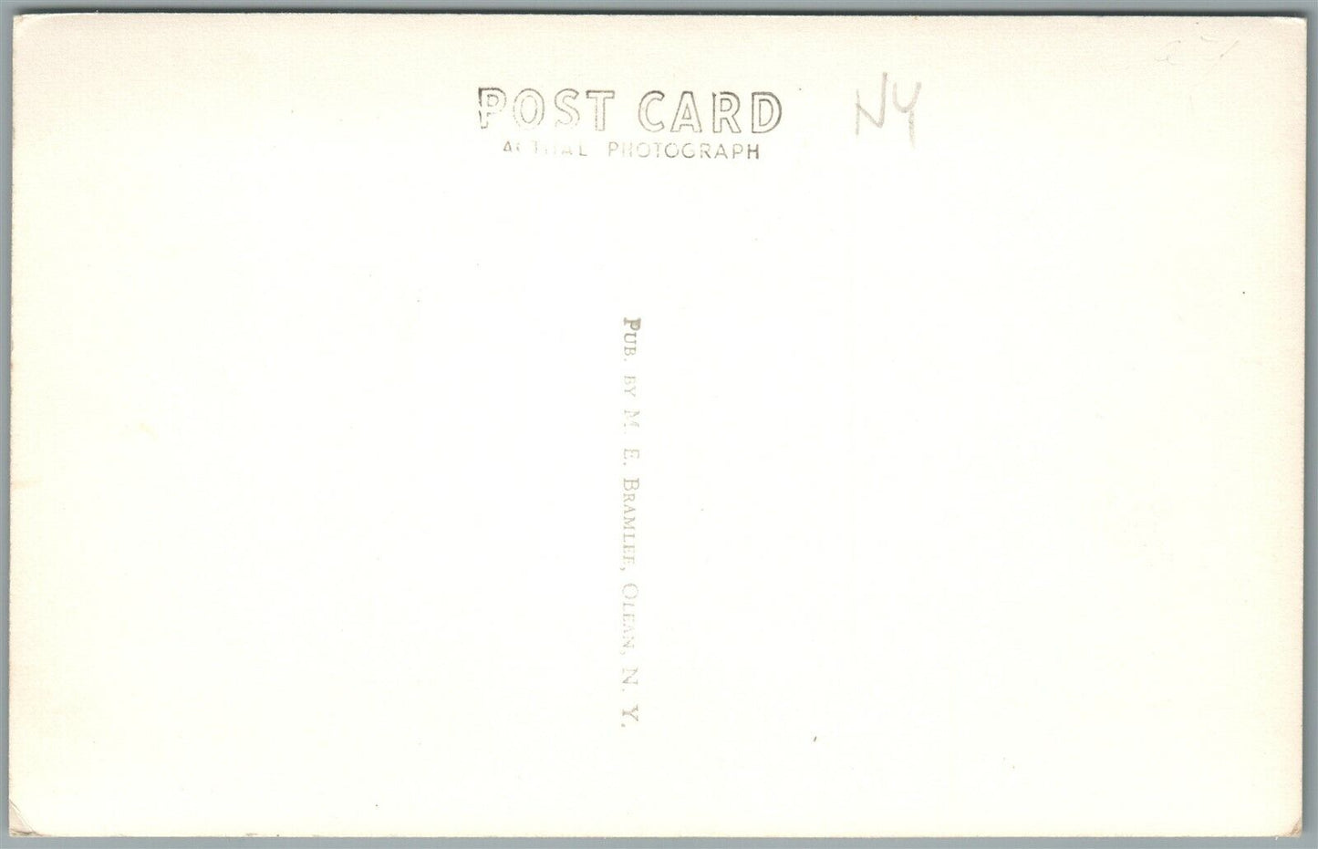 CUBA LAKE NY VINTAGE REAL PHOTO POSTCARD RPPC