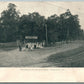 SELLERSVILLE BUCKS CO PA RAILWAY STATION & PERKASIE MENLO PARK ANTIQUE POSTCARD