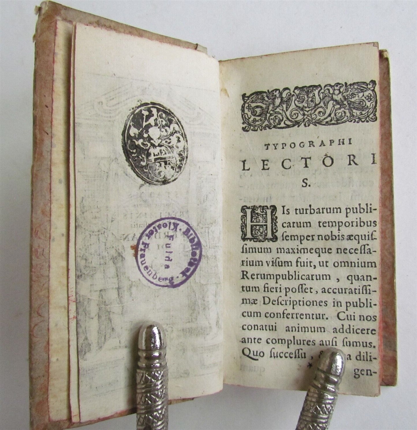 1637 ELZEVIR HOLY ROMAN EMPIRE FERDINAND II HISTORY antique