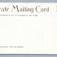 DUTCH COCOA S. BARLETT BOSTON MA ADVERTISING ANTIQUE POSTCARD PRIVATE MAILING
