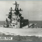 MILITARY SHIP U.S.S. FOX VINTAGE REAL PHOTO POSTCARD RPPC