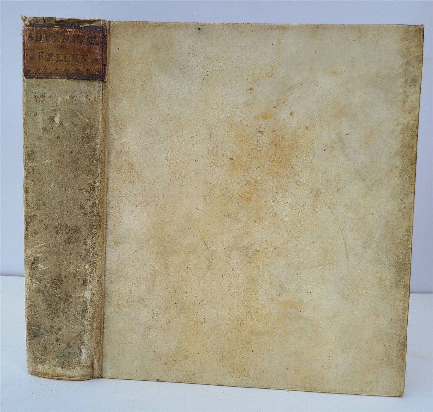 1682 THEOLOGY in GERMAN antique VELLUM BINDING