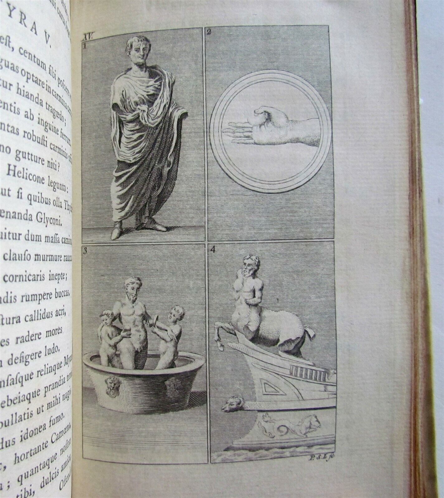 1763 ROMAN POETRY SATYRAE Juvenal & Persius Flaccus VELLUM antique ILLUSTRATED