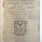 1584 LAW BOOK antique Institutiones iuris canonici IO. PAULO LANCELOTTO PERUSINO