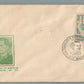 BRAZIL 1971 VINTAGE COVER w/ STAMP POET CASTRO ALVES COMMEMORATIVE CANCEL