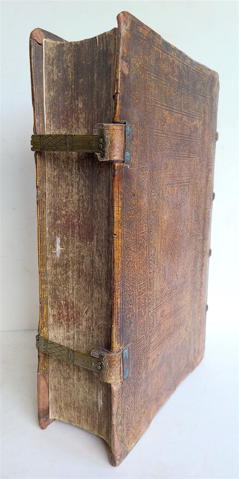 1597 BIBLE ILLUSTRATED by JM Bocksberger & Jost Amman FOLIO antique GERMAN