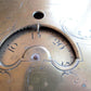 ANTIQUE GRANDFATHER CLOCK DIAL