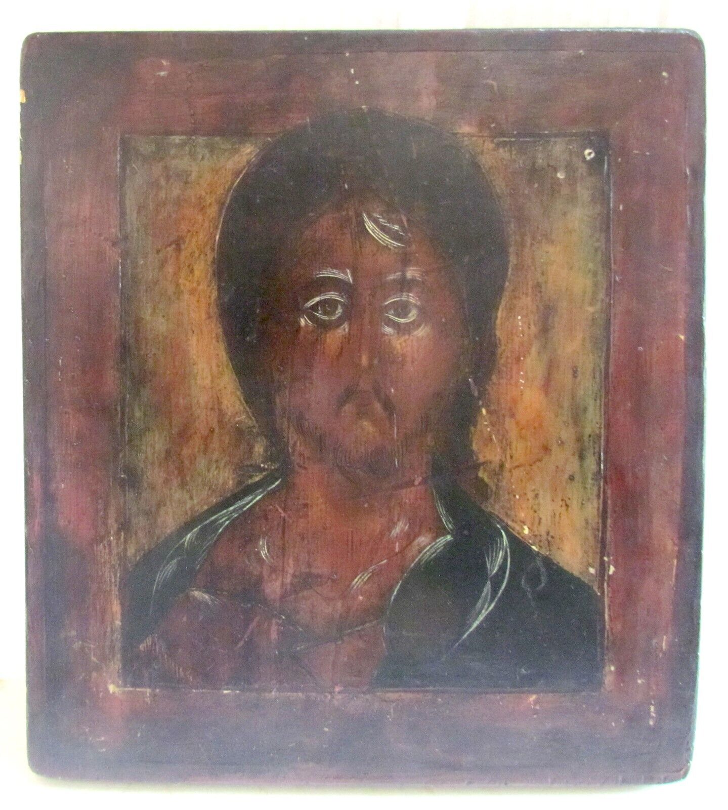 RUSSIAN ICON of JESUS antique