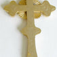 GREEK - RUSSIAN ORTHODOX CHURCH SILVER ENAMEL BLESSING CROSS marked 925