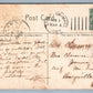 MARBLEHEAD MA MARTINS WHARF 1907 ANTIQUE POSTCARD