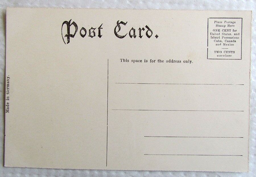 CHILDREN'S PARADISE OCEAN CITY N.J. ANTIQUE POSTCARD