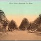KEANSBURG NJ STREET SCENE ANTIQUE POSTCARD
