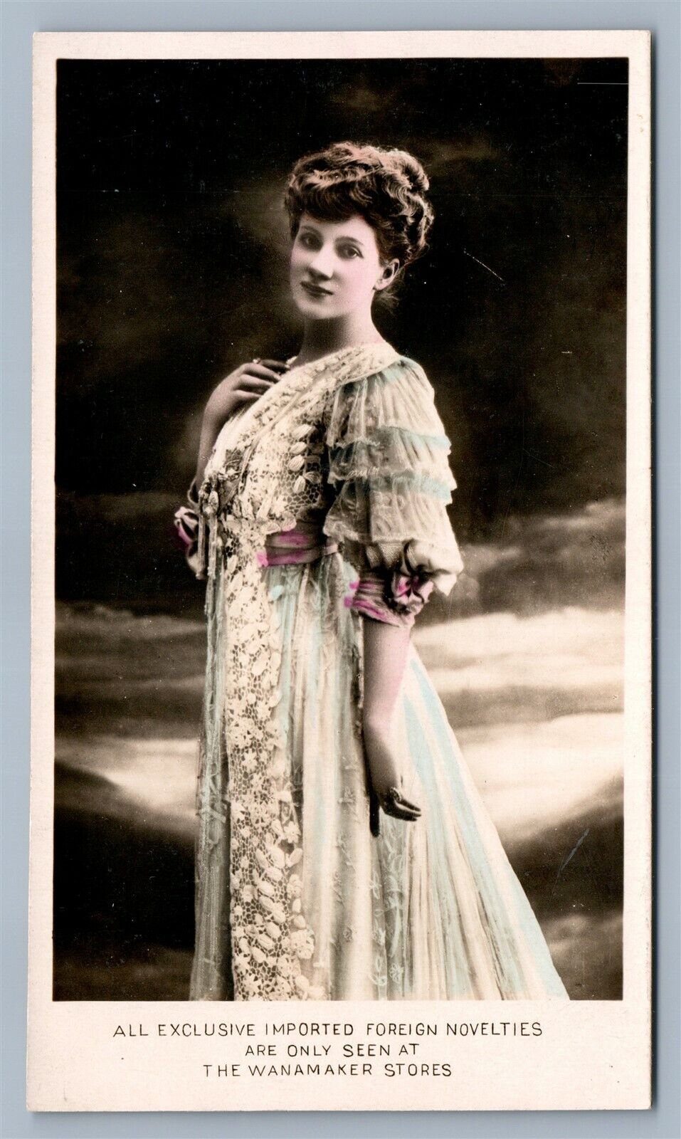 PHILADELPHIA PA WANAMAKER NOVELTIES CARDS PIONEER ADVERTISING ANTIQUE POSTCARD