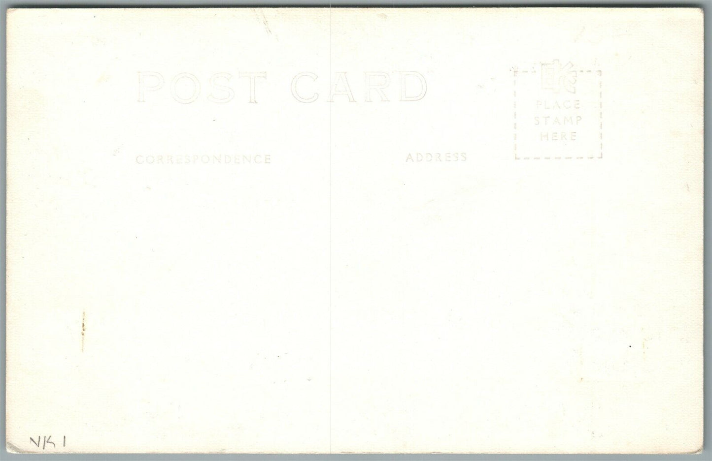 PARRIS ISLAND SC USN HOSPITAL VINTAGE REAL PHOTO POSTCARD RPPC