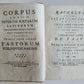 1731-1749 CLASSIC LATIN POETRY 14 vols CORPUS OMNIUM VETERUM POETARUM antique