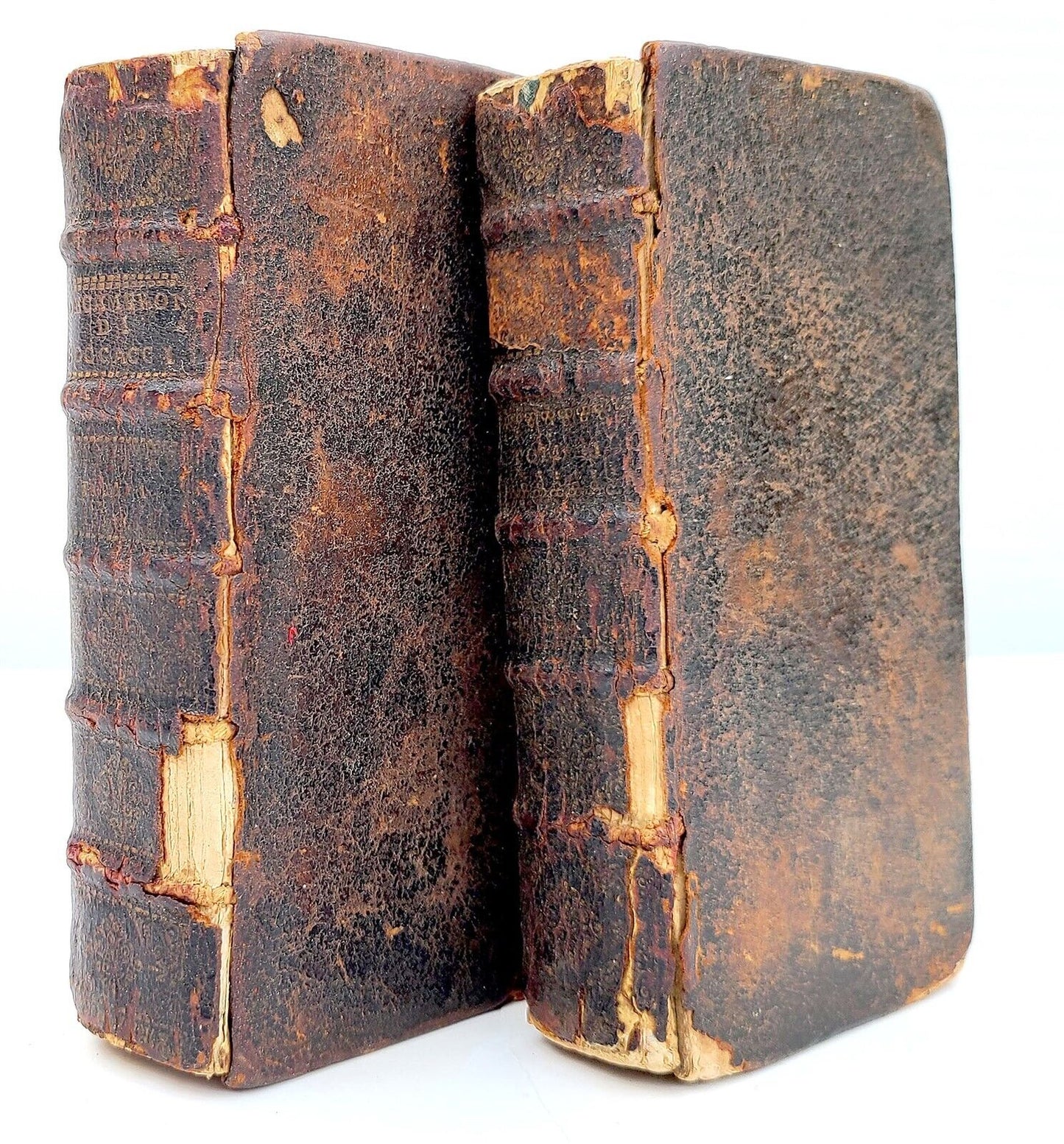 1679 DECAMERON by GIOVANNI BOCCACCIO 2 VOLUMES antique