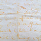 17th century MANUSCRIPT on VELLUM antique LAW DOCUMENT in FRENCH 2 leaves