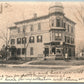 ROSELLE NJ REWALT'S PHARMACY 1906 UNDIVIDED ANTIQUE POSTCARD