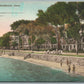 WESTBROOK CT WEST BEACH ANTIQUE POSTCARD