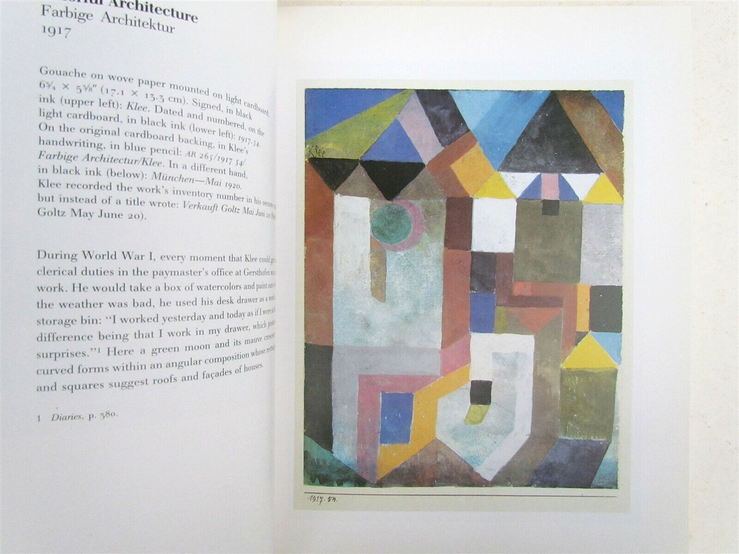 PAUL KLEE by SABINE REWALD BERGGRUEN KLEE COLLECTION illustrated art album