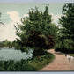 KIAMESHA LAKE NY LAKE DRIVE ANTIQUE POSTCARD