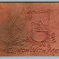 AMERICAN INDIAN LEATHER ANTIQUE POSTCARD COME LUNCH WITH ME