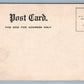 WEISSPORT PA BIRDS EYE VIEW ANTIQUE POSTCARD