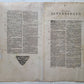 1663 RARE MAP OF TRANSYLVANIA ROMANIA antique authentic