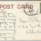 CRESSONA PA SILLIMAN STREET ANTIQUE POSTCARD