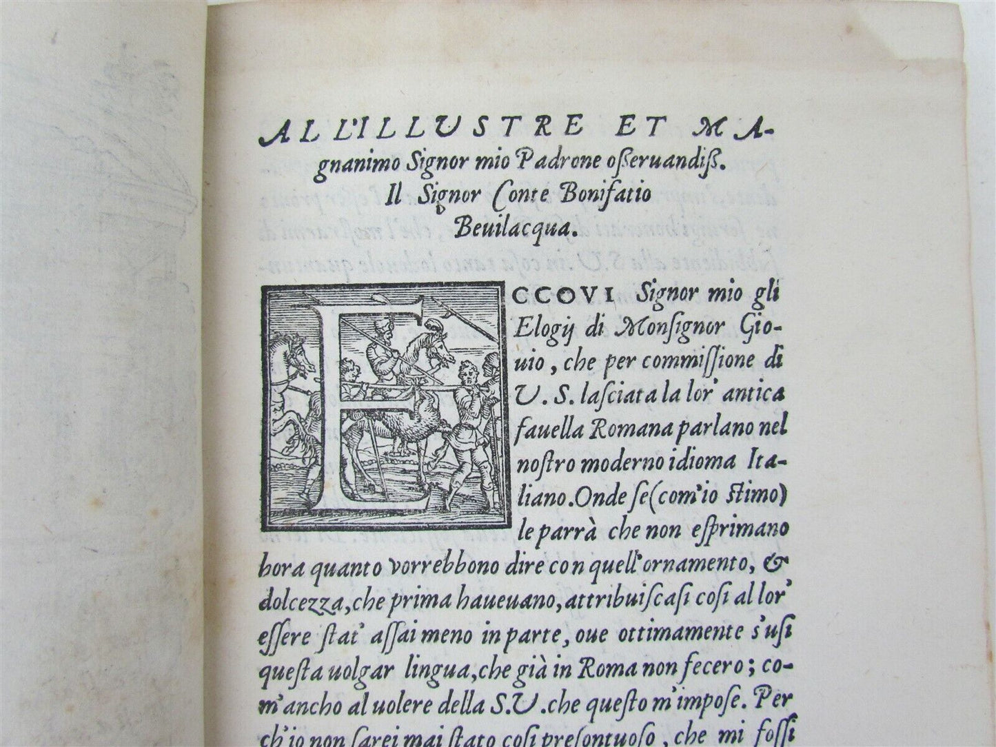 1552 Inscriptions placed under the True Images of the Famous Men antique book