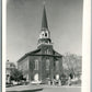 NAZARETH PA MORAVIAN CHURCH VINTAGE REAL PHOTO POSTCARD RPPC