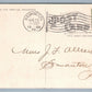 WASHINGTON PA SOUTH MAIN STREET BUSINESS CENTER ANTIQUE POSTCARD