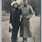 PRUSSIAN PRINCESS VICTORIA & PRINCE ERNEST ANTIQUE REAL PHOTO POSTCARD RPPC