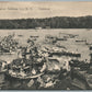 SULLIVAN COUNTY NY LAKE HUNTINGTON CARNIVAL ANTIQUE POSTCARD