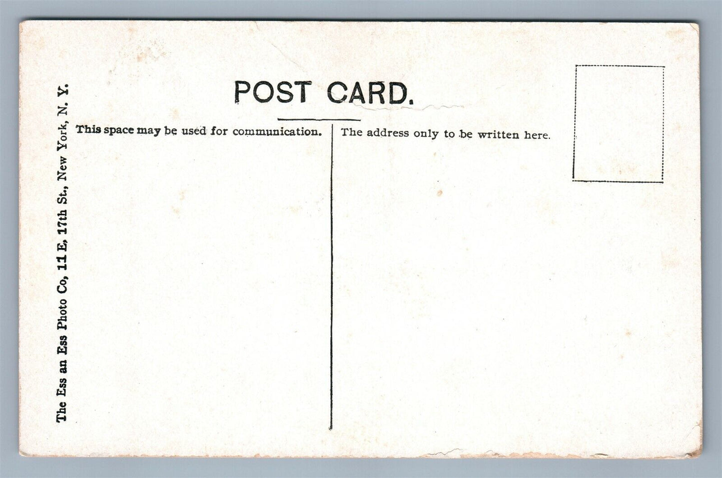 MILFORD NJ UNION CEMETERY ANTIQUE POSTCARD