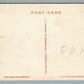 ATLANTIC CITY NJ WINTER SCENE ANTIQUE POSTCARD