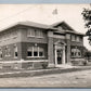 MILTON JUNCTION WI MASONIC TEMPLE ANTIQUE REAL PHOTO POSTCARD RPPC