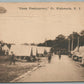 FT. WADSWORTH NY CAMP HEADQUARTERS ANTIQUE POSTCARD