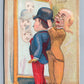 EVANSVILLE IN ANTIQUE VICTORIAN TRADE CARD C.C. TENNEY HATS FURS ADVERTISING