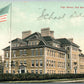 RED BANK NJ HIGH SCHOOL 1909 ANTIQUE POSTCARD
