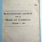 1691 Mr. FLEETWOOD SERMON PREACHED before HOUSE of COMMONS antique in ENGLISH