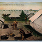 SAN ANTONIO TX FORT SAM HOUSTON CAMP VIEW ANTIQUE POSTCARD