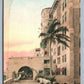 HOLLYWOOD FL BEACH HOTEL & GOLF CLUB ANTIQUE POSTCARD