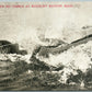 ROXBURY BOSTON MA EXAGGERATED FISHING ANTIQUE POSTCARD