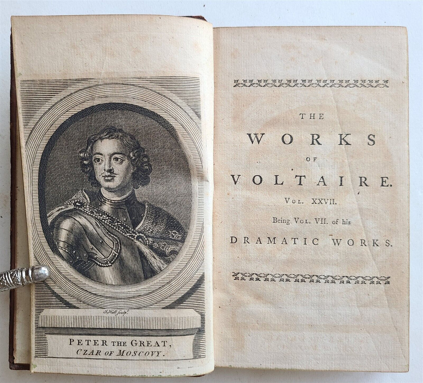 1761 - 1769 VOLTAIRE WORKS antique 31 VOLUMES in ENGLISH